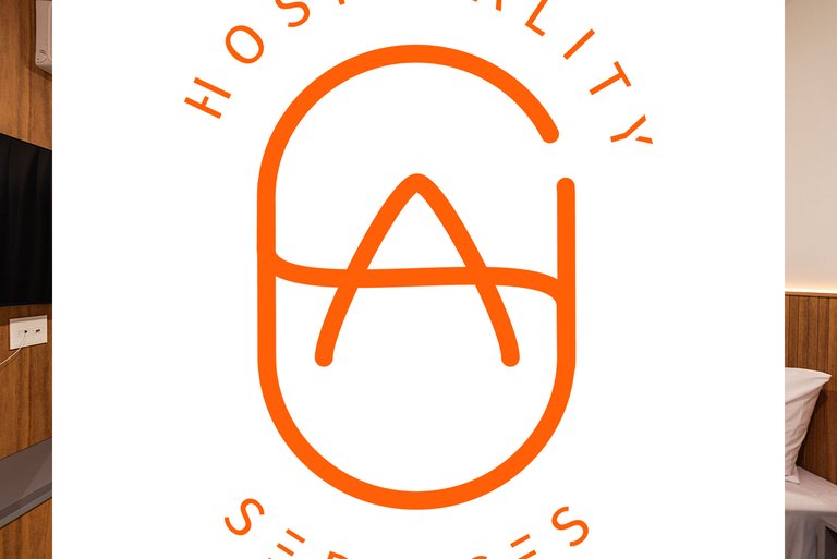 Studio com co-working e academia