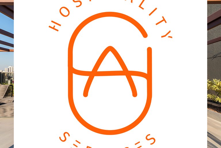 Studio com co-working e academia